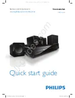 Philips HTS2511/05 Quick Start Manual preview