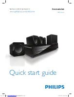 Preview for 1 page of Philips HTS2511/55 Quick Start Manual