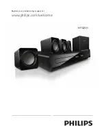 Philips HTS2511 User Manual preview