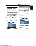 Preview for 19 page of Philips HTS3000 User Manual