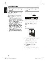 Preview for 20 page of Philips HTS3011 User Manual