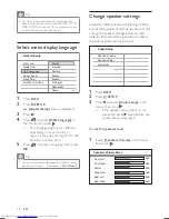 Preview for 14 page of Philips HTS3019 User Manual