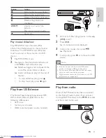 Preview for 21 page of Philips HTS3019 User Manual