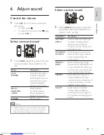 Preview for 23 page of Philips HTS3019 User Manual