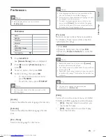 Preview for 27 page of Philips HTS3019 User Manual