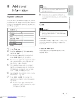 Preview for 29 page of Philips HTS3019 User Manual