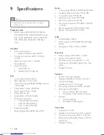 Preview for 30 page of Philips HTS3019 User Manual