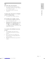 Preview for 33 page of Philips HTS3019 User Manual