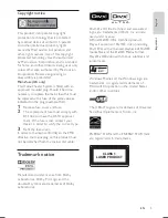 Предварительный просмотр 5 страницы Philips HTS3020/05 User Manual