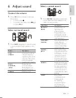 Предварительный просмотр 23 страницы Philips HTS3020/05 User Manual