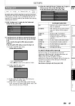 Предварительный просмотр 47 страницы Philips HTS3051B User Manual