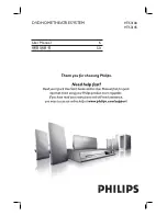 Preview for 1 page of Philips HTS3100 Series User Manual