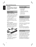 Preview for 8 page of Philips HTS3107 User Manual