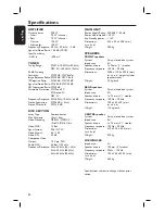 Preview for 50 page of Philips HTS3115 User Manual