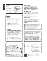 Preview for 4 page of Philips HTS3151D User Manual