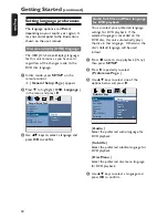 Preview for 20 page of Philips HTS3151D User Manual