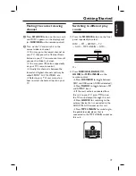 Предварительный просмотр 19 страницы Philips HTS3154 User Manual