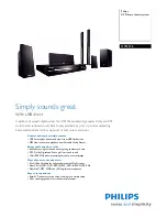 Philips HTS3156 Specifications preview