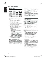 Предварительный просмотр 24 страницы Philips HTS3164 Operating Instructions Manual