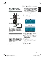 Предварительный просмотр 27 страницы Philips HTS3164 Operating Instructions Manual