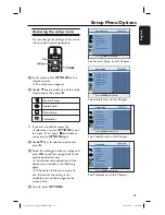 Предварительный просмотр 35 страницы Philips HTS3164 Operating Instructions Manual