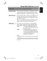 Предварительный просмотр 37 страницы Philips HTS3164 Operating Instructions Manual