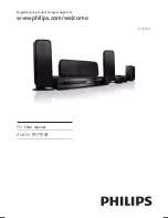 Предварительный просмотр 1 страницы Philips HTS3172 User Manual