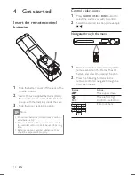 Preview for 14 page of Philips HTS3172 User Manual