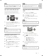 Предварительный просмотр 19 страницы Philips HTS3180 User Manual