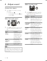 Предварительный просмотр 24 страницы Philips HTS3180 User Manual