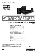 Philips HTS3231/12 Service Manual preview