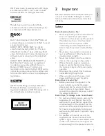 Preview for 5 page of Philips HTS3251 User Manual