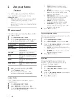 Preview for 14 page of Philips HTS3251 User Manual