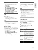 Preview for 17 page of Philips HTS3251 User Manual