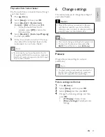 Preview for 21 page of Philips HTS3251 User Manual