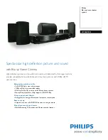 Philips HTS3251B Specifications preview