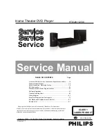 Philips HTS3261/12/98 Service Manual preview