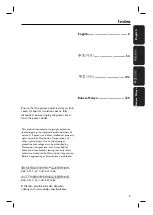 Предварительный просмотр 5 страницы Philips HTS3265 Manual