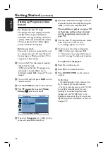 Предварительный просмотр 22 страницы Philips HTS3265 Manual