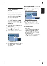 Предварительный просмотр 23 страницы Philips HTS3265 Manual