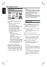 Предварительный просмотр 24 страницы Philips HTS3265 Manual