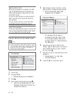 Preview for 20 page of Philips HTS3269/12 User Manual