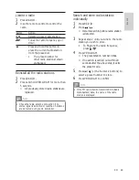 Preview for 29 page of Philips HTS3269/12 User Manual