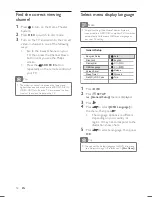 Preview for 18 page of Philips HTS3276 User Manual