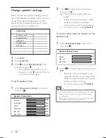 Preview for 20 page of Philips HTS3276 User Manual