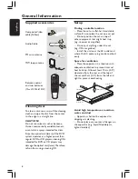 Предварительный просмотр 6 страницы Philips HTS3300K User Manual