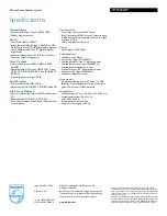 Preview for 3 page of Philips HTS3306/F7 Specifications