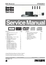 Philips HTS3320/51 Service Manual preview