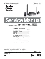 Philips HTS3357/05 Service Manual preview