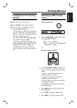 Предварительный просмотр 19 страницы Philips HTS3365 Manual